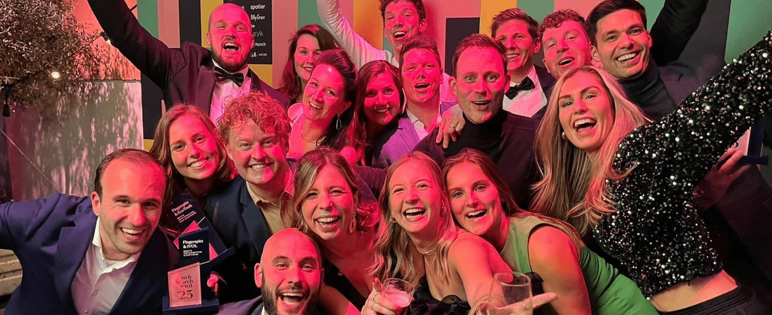 Kwalitaria heeft samen met Fingerspitz een Dutch Search Award gewonnen! banner – Hallo Franchise