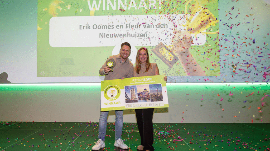 Franchisenemer van het jaar 2025 - Fleur en Erik van De Beren Restaurants