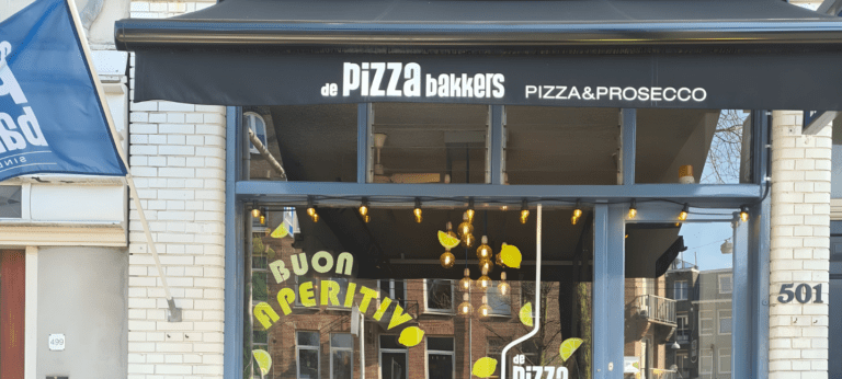 De Pizzabakkers Amsterdam – Overtoom header